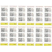 Dynotag® Web Enabled Smart Tags with DynoIQ™ & Lifetime Service. 100+8 Ready to Use Unique Stickers for Asset Management