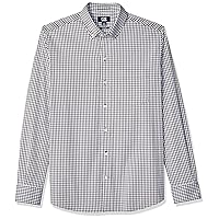 Cutter & Buck Men's Wrinkle Resistant Stretch Long Sleeve Button Down Shirt