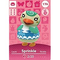 Nintendo Animal Crossing Happy Home Designer Amiibo Card Sprinkle 176/200 USA Version