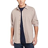 Dockers Mens Long Sleeve 3 in 1 Benedict Mini Check Shirt