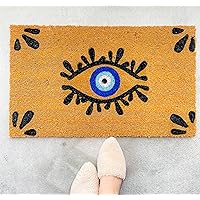 Evil Eye Design Evil Eye Doormat Boho Home Doormat (18x30 inch)