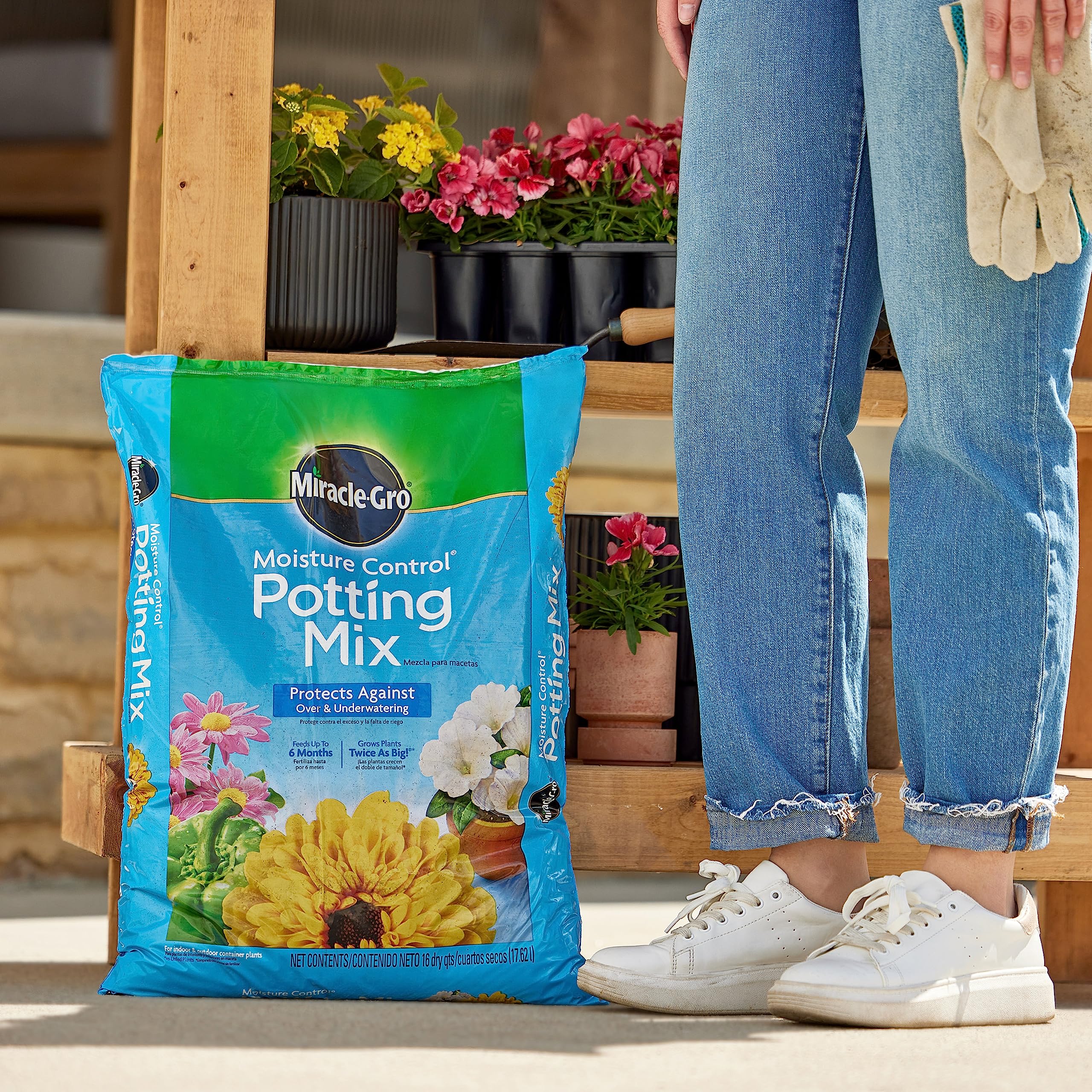 DIY Potting Soil for less than half the price of store bought.