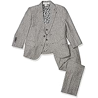 Isaac Mizrahi Boys' 3-Piece Textured Linen Suit