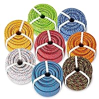 15-133 1/2in. x 125ft. High Strength 5400 Lb Breaking Strength Double Braid Rope, Assorted Color