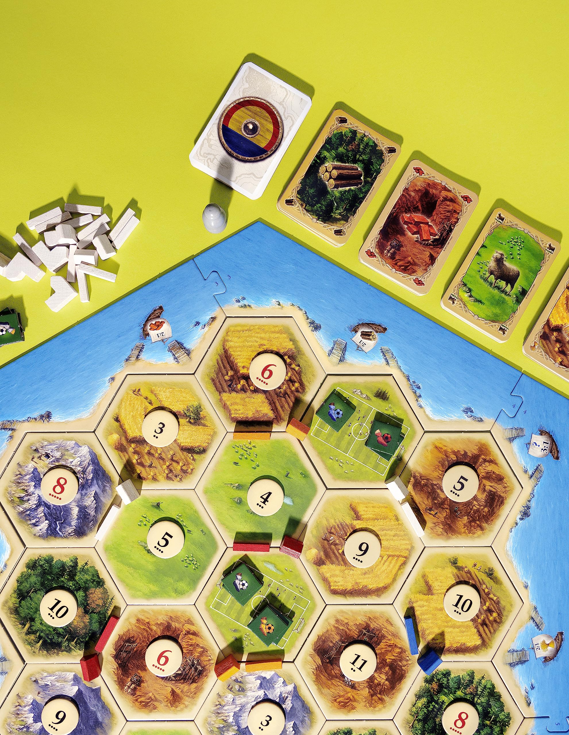 Catan Soccer Fever Scenario Expansion | Strategy Board Game | Adventure Game | Family Game for Adults and Kids | Ages 10+ | 3-4 Players | Average Playtime 75 Minutes | Made by CATAN Studio