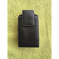 OEM (Original) Vertical Leather Case Pouch with Swivel Belt Clip for BlackBerry Storm 2 (Storm2) 9520