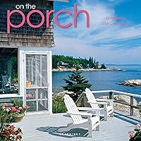 Graphique 2024 On the Porch Wall Calendar | 12” x 12” | Thick Paper | Home & Office Organizer | Large Monthly Grid | 3 Languages & Marked Holidays | 4 Month Preview Page for 2025