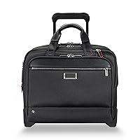@ Work Upright Briefcase, Black, Medium