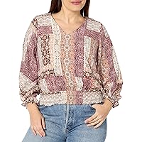 Avenue Women's Plus Size Top Mylah Shirred