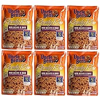 Uncle Ben's, Ready Rice, Red Beans & Rice, 8.5oz (Pack of 6)