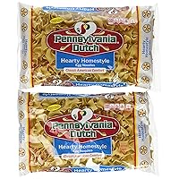 Pennsylvania Dutch Hearty Homestyle Egg Noodles, 12 Oz. Bag (Quantity of 2)