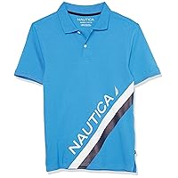 Nautica Boys' Short Sleeve Fashion Polo