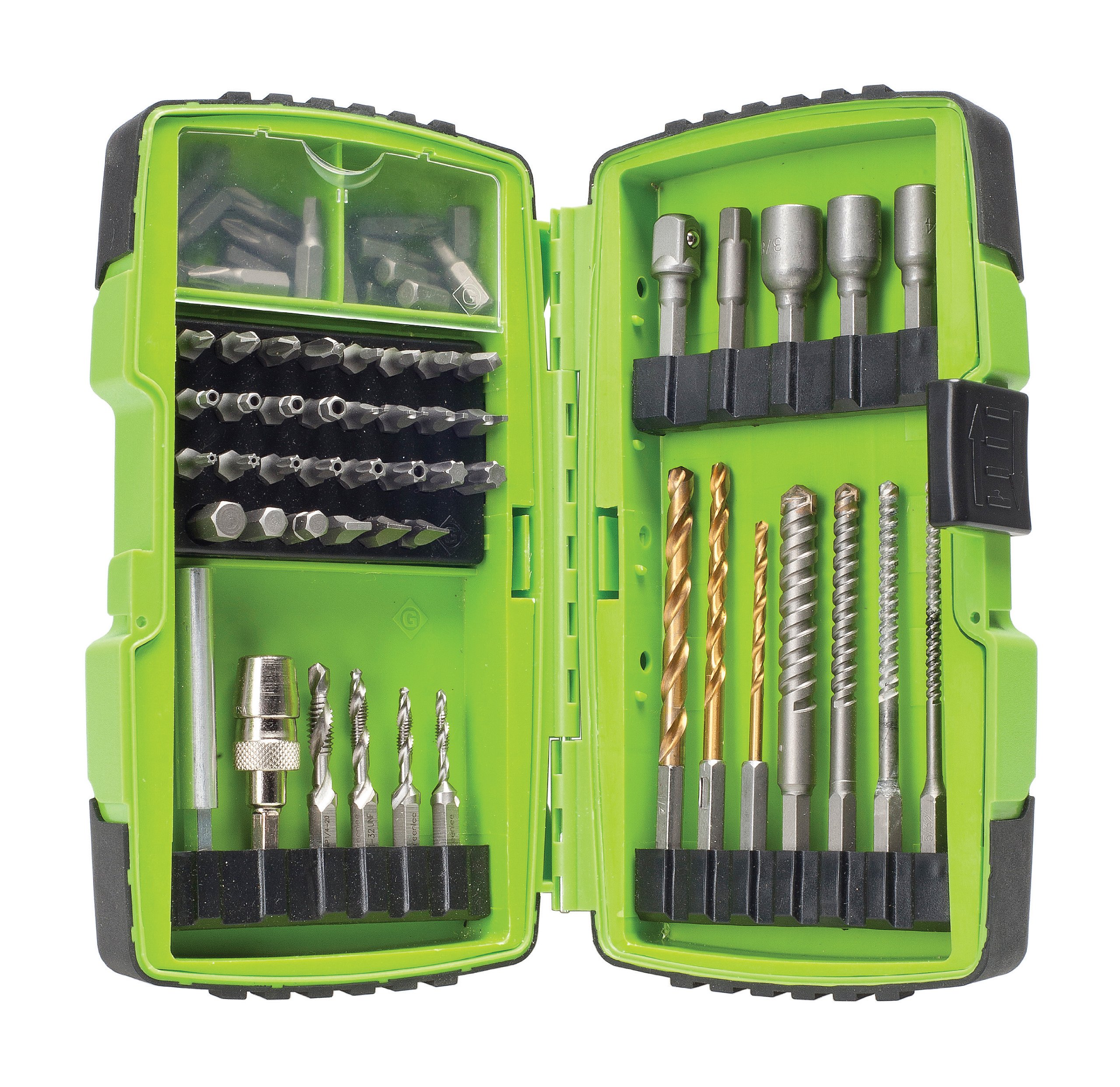 Greenlee DDKIT-1-68 Drill/Driver Set Kit, 12.4 x 10.6 x 2.4