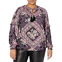 Avenue Women's Plus Size Top Kelsey Placement