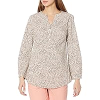 Amazon Essentials Women's Classic-Fit Bracelet Length Sleeve Poplin Shirt