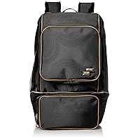 SK Backpack, Black x Gold