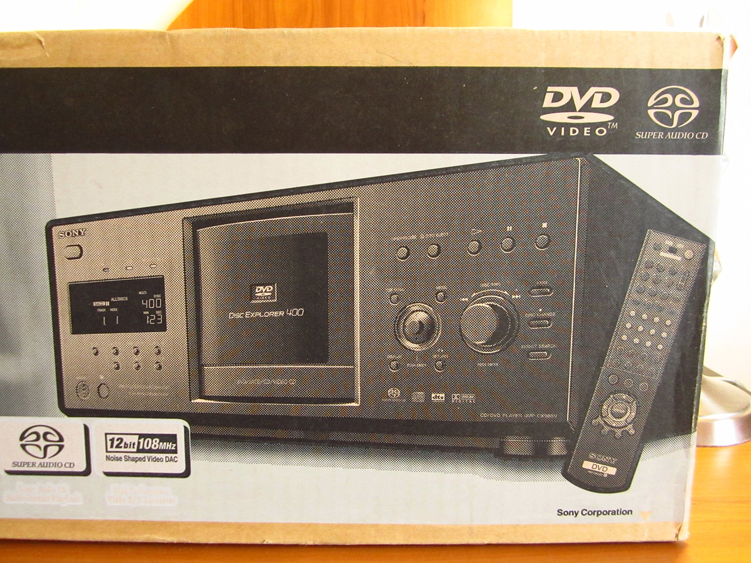 Sony DVP-CX985V 400 Disc Progressive DVD / SACD Player