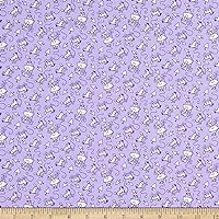 Henry Glass Nana Mae V Monotone Little Bo Peep Lavender, Quilting Fabric by the Yard