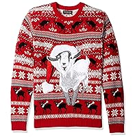 Blizzard Bay Men's Ugly Christmas Sweater Goats