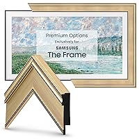 Frame My TV Deco TV Frames - Champagne (Formerly Warm Silver) Smart Frame Compatible ONLY with Samsung The Frame TV (43