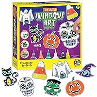 Creativity for Kids Halloween Window Art - Halloween Crafts, Make Your Own Halloween Window Clings