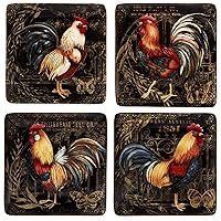 Certified International Gilded Rooster 6