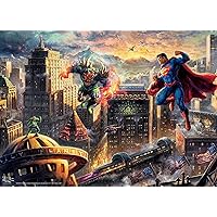 Ceaco - Thomas Kinkade - DC Comics - Superman Man of Steel - 1000 Piece Jigsaw Puzzle