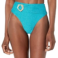 Trina Turk Women's Standard Empire High Waist Bikini Bottom