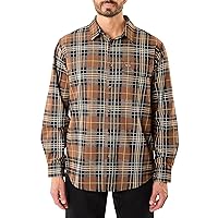 Smith's Workwear Men's Plaid Flannel Shirt