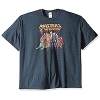 Masters of the Universe Men's Big and Tall He Man Family Groupt-Shirt