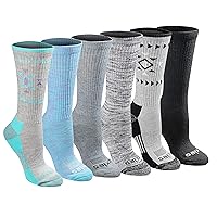 Dickies Women's Dri-tech Moisture Control Crew Socks Multipack