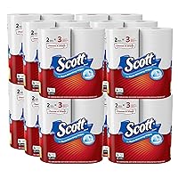 Scott Paper Towels Choose-A-Sheet, Mega Roll , 2 Count (Pack of 12)