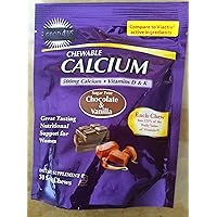 Chewable Calcium + Vitamin D & K Tablets