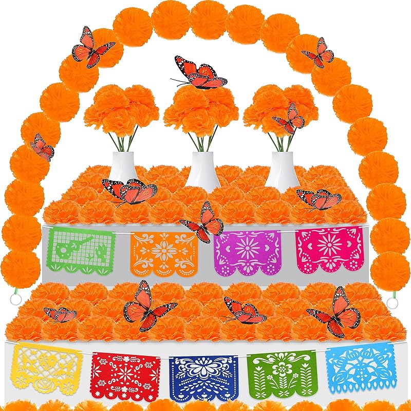 Mua 53pcs Day of The Dead Decorations Set,Include 2 Artificial ...