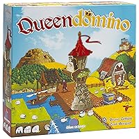 Blue Orange Games Queendomino Board Game - Family or Adult Strategy Board Game for 2 to 4 players. Recommended for ages 8 & Up