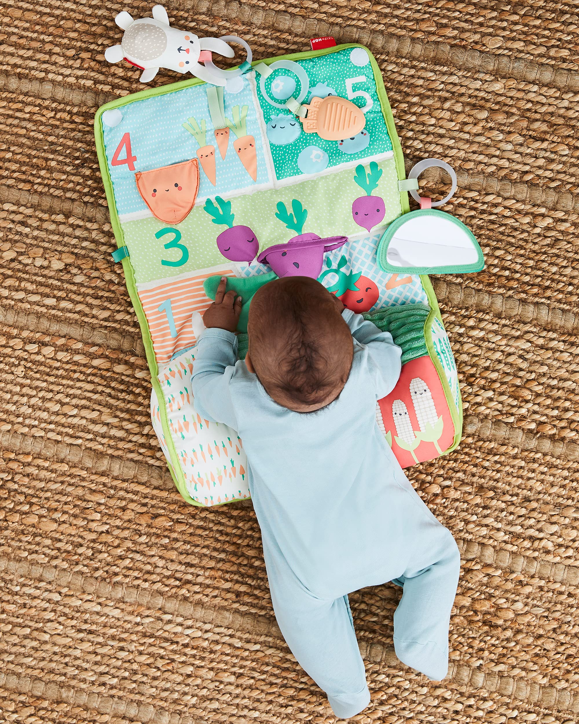 Skip Hop Baby Tummy Time Playmat, Farmstand