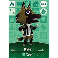 Animal Crossing Nintendo Amiibo Card # 24 Kyle (024)