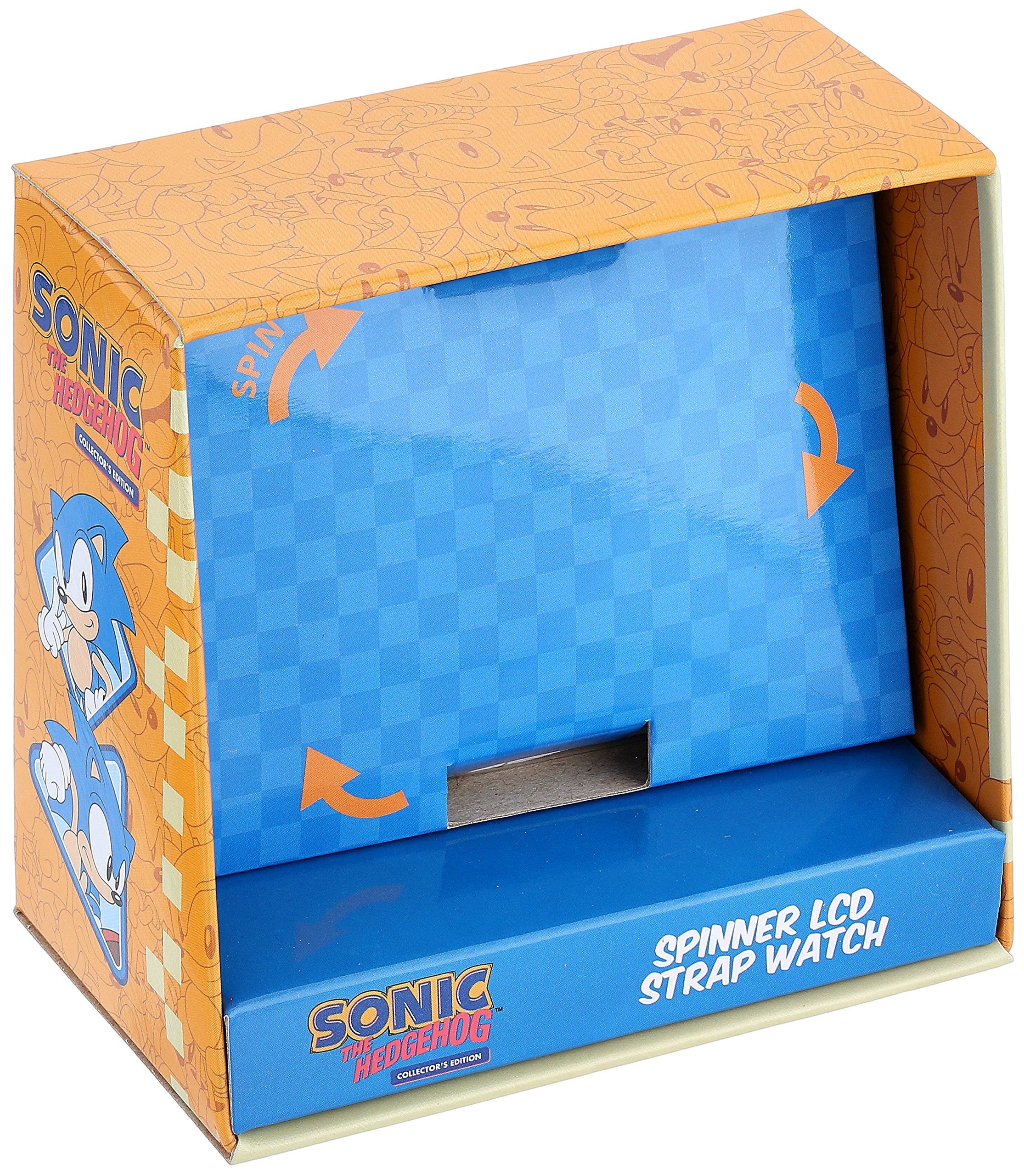 Sonic The Hedgehog Kids' SNC4016 Digital Display Quartz Blue Watch