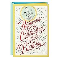 Hallmark Peanuts Birthday Card (Snoopy, Happiness)