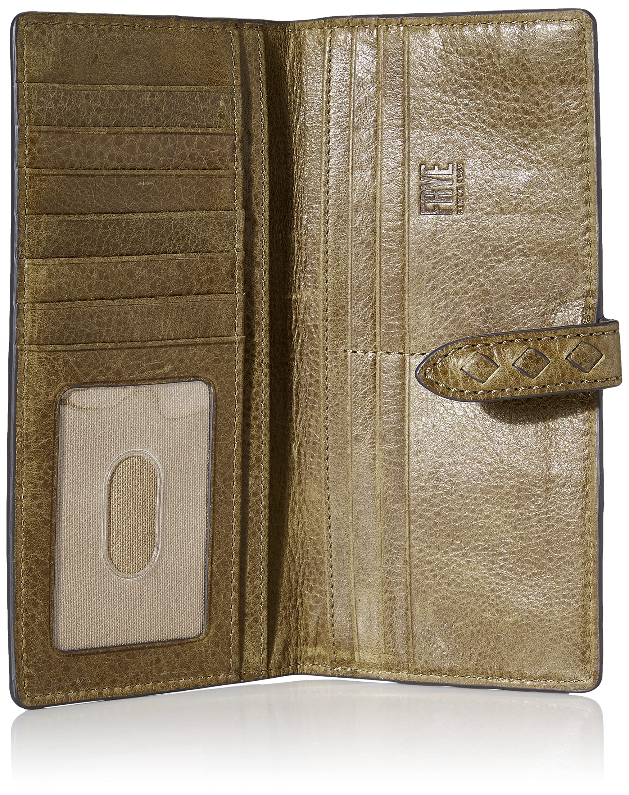 Frye Reed Slim Wallet, Khaki