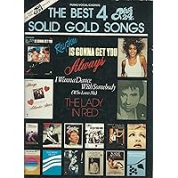 The Best 4 Plus 24 Solid Gold Songs (Songbook) Piano/ Vocal/ Guitar Chords 1987 edtn.