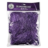 SuperMoss Sisal Moss Home and Kitchen Décor for Potted Plants Indoor Gardens Crafters Choice for Faux and Live Perfect for Table Runners and Wall Art Purple Appx 2oz 29967
