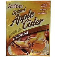 Alpine Spiced Apple Cider Drink Mix, Original 60 .74 oz. Pouches