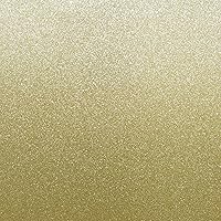 Best Creation 12-Inch by 12-Inch Glitter Cardstock, Bright Gold (15 sheets)