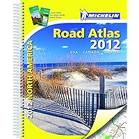 Michelin North America Road Atlas 2012 (Atlas (Michelin)) Michelin North America Road Atlas 2012 (Atlas (Michelin)) Paperback Spiral-bound