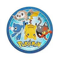 American Greetings Pokemon Party Supplies, Paper Dinner Plates (8-Count)