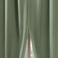 Sun Zero Belize 2-Pack Magnetic Closure Pleated Look Theater Grade 100% Blackout Back Tab Curtain Panel Pair, 52