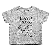 Funny Childrens Shirt for Kids/Classy & Sassy/Toddler Shirt