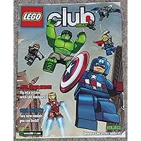 Lego Club Magazine, May - June 2012 Featuring LEGO SUPER HEROES and NINJAGO AMBUSH! COMICS; Monsters Search & Find Game; Trivia Quiz Contest; Also Creator, Cool Creations, LEGO Star Wars, LEGO City, Hero Factory and Minifigures; Free Child Ticket to LEGOLAND