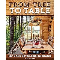 From Tree to Table: How to Make Your Own Rustic Log Furniture (Fox Chapel Publishing) Practical Woodworking Information, Detailed Building Instructions, and Expert Troubleshooting Advice From Tree to Table: How to Make Your Own Rustic Log Furniture (Fox Chapel Publishing) Practical Woodworking Information, Detailed Building Instructions, and Expert Troubleshooting Advice Paperback Kindle